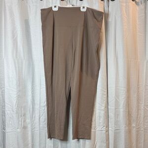 Khaki High-Waisted Leggings (never worn)